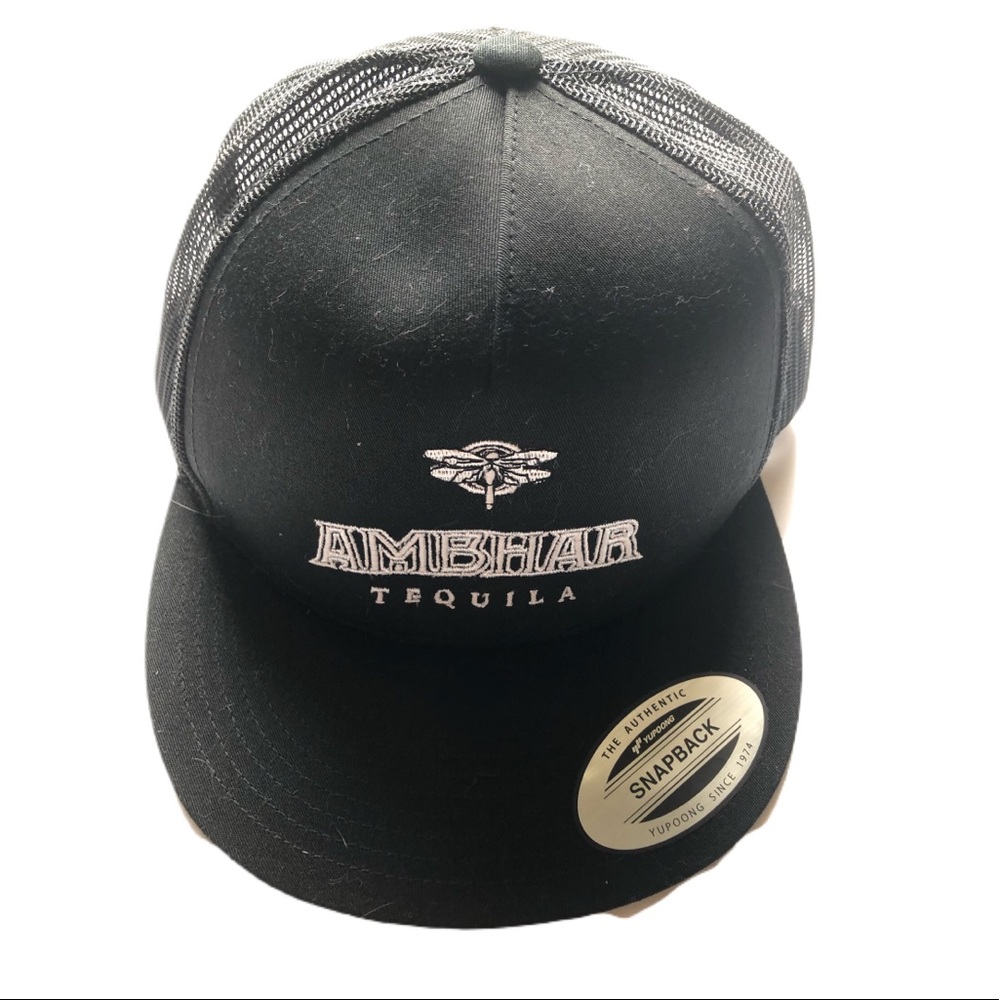 ÁMBAR TEQUILA BLACK SNAPBACK BASEBALL HAT